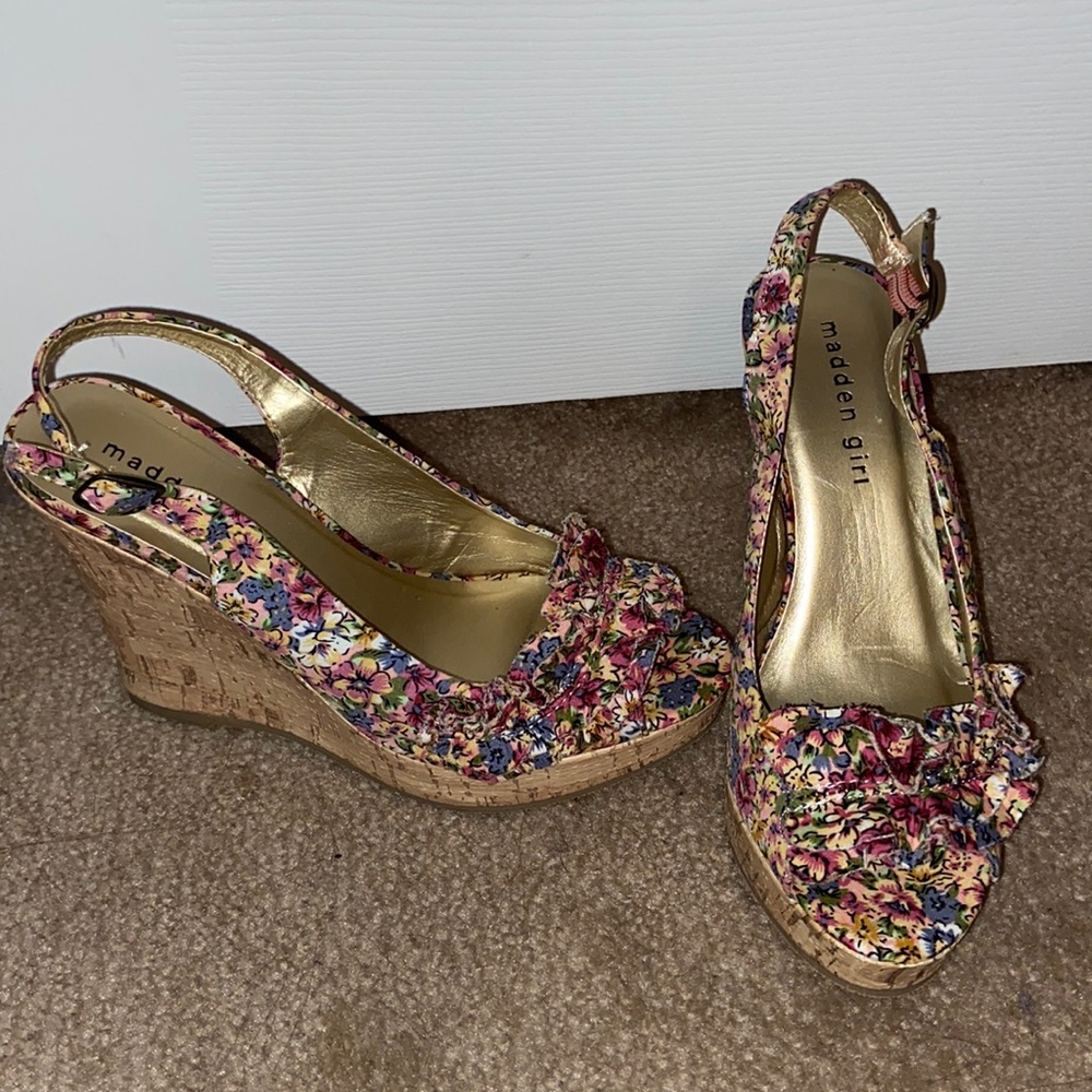 Madden girl size 7 like new condition